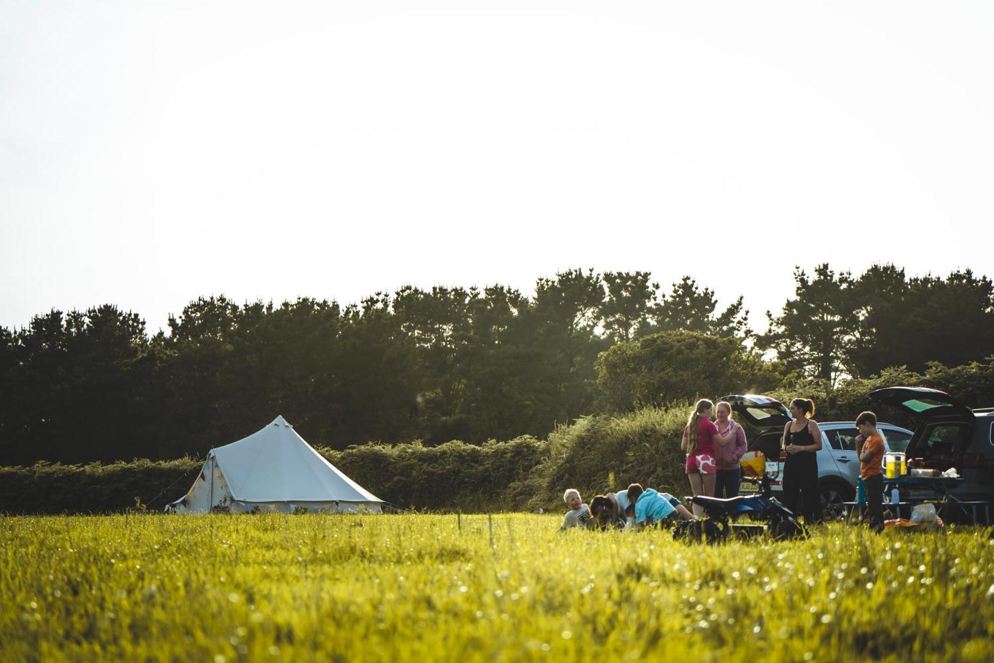 Trevena Cross Glamping & Camping Helston Bagian luar foto