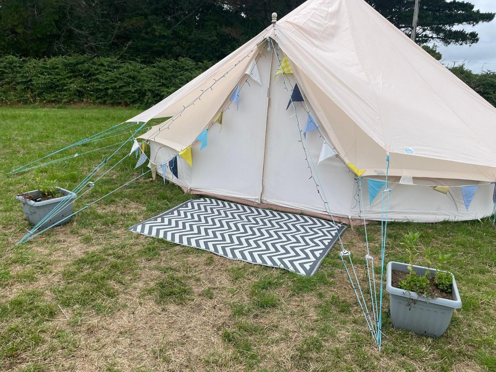 Trevena Cross Glamping & Camping Helston Bagian luar foto