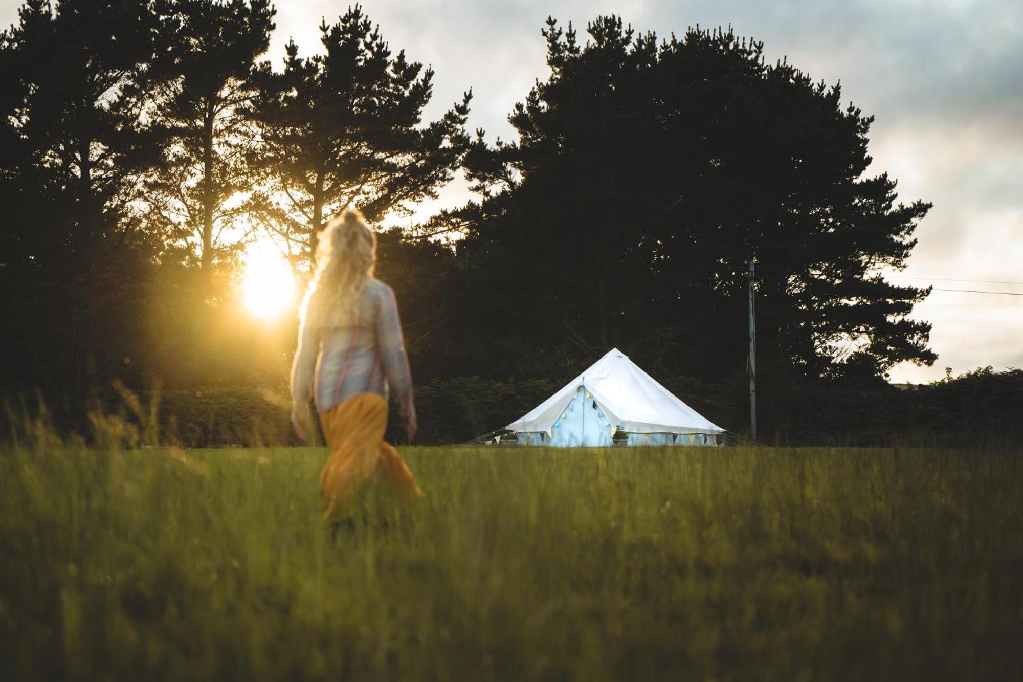 Trevena Cross Glamping & Camping Helston Bagian luar foto