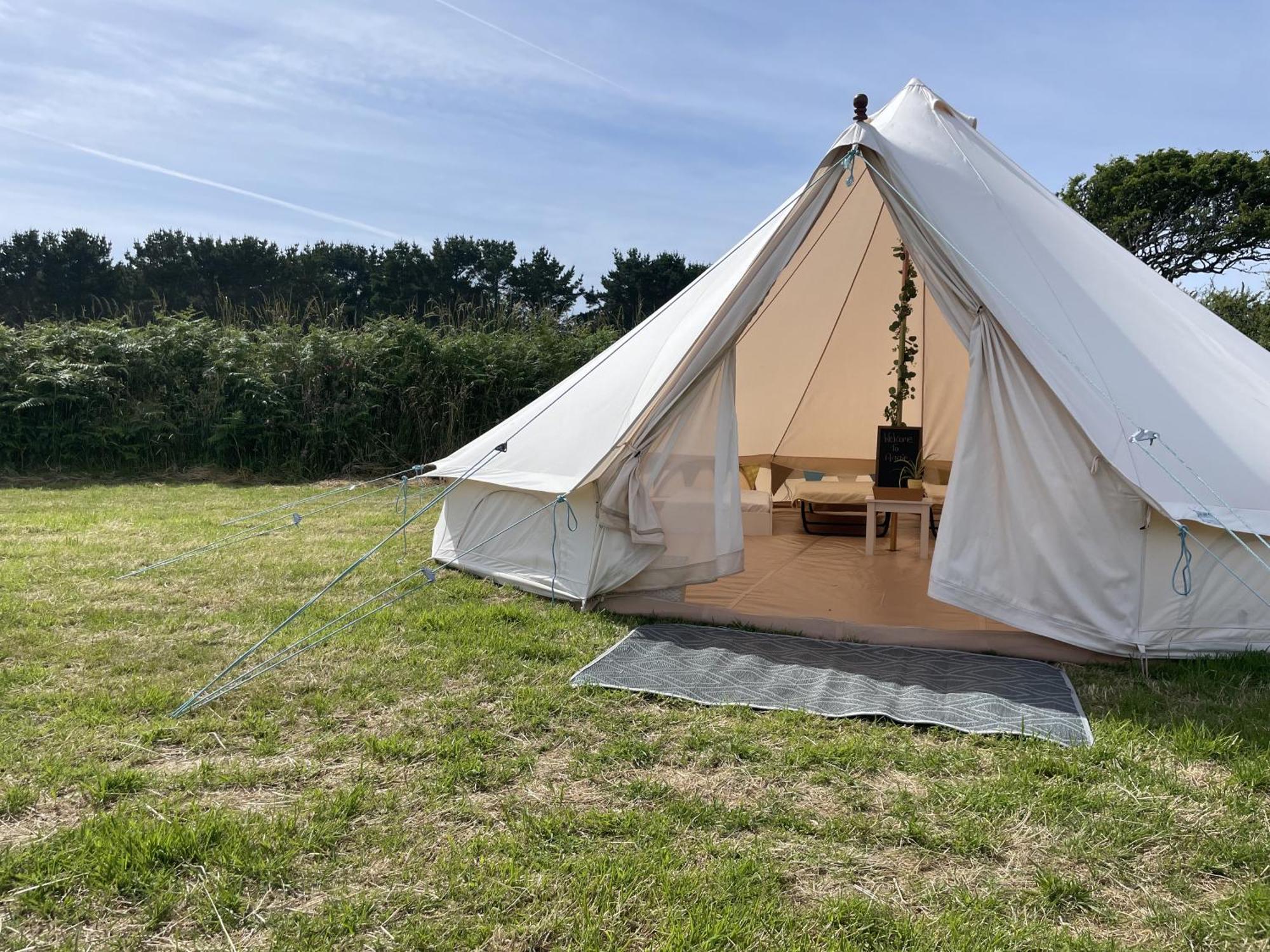 Trevena Cross Glamping & Camping Helston Bagian luar foto